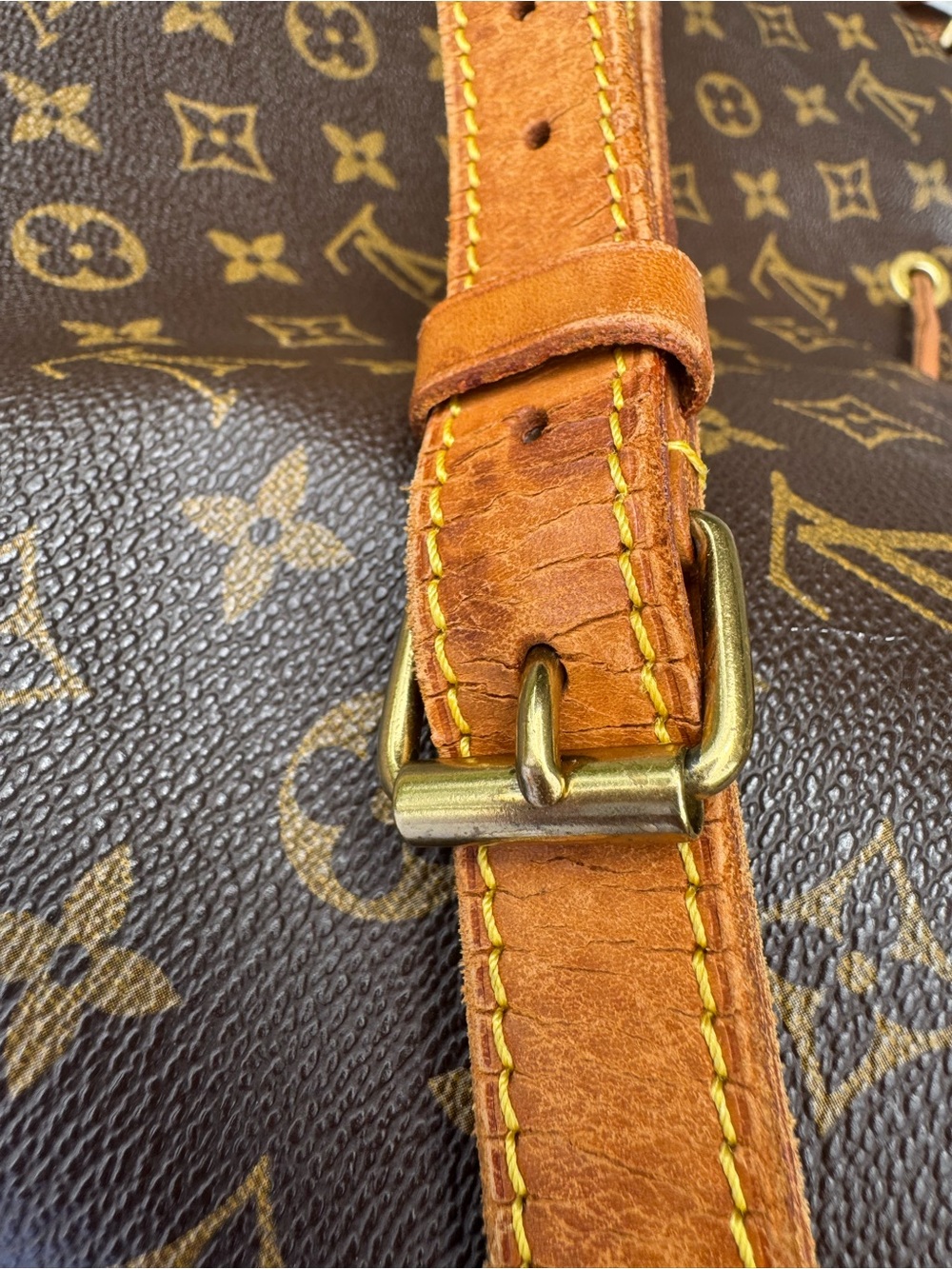 Louis Vuitton Noé Monogram Bucket Bag Vintage Authentic - Picture 12 of 16